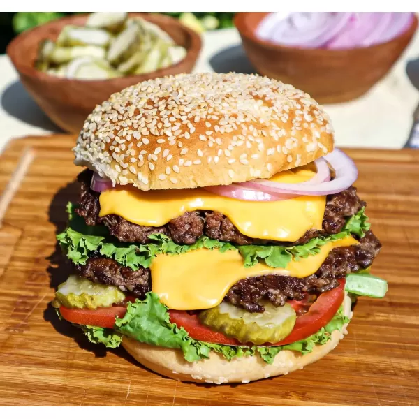 imageCuisinart 65quot Cast Iron Smashed Burger Press Juicy ampamp Crispy Burgers for BBQs CookoutsSmashed Burger Press  Cast iron