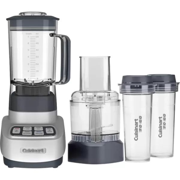 imageCuisinart BFP650 1 HP BlenderFood Processor Silver 3cupGunmetal