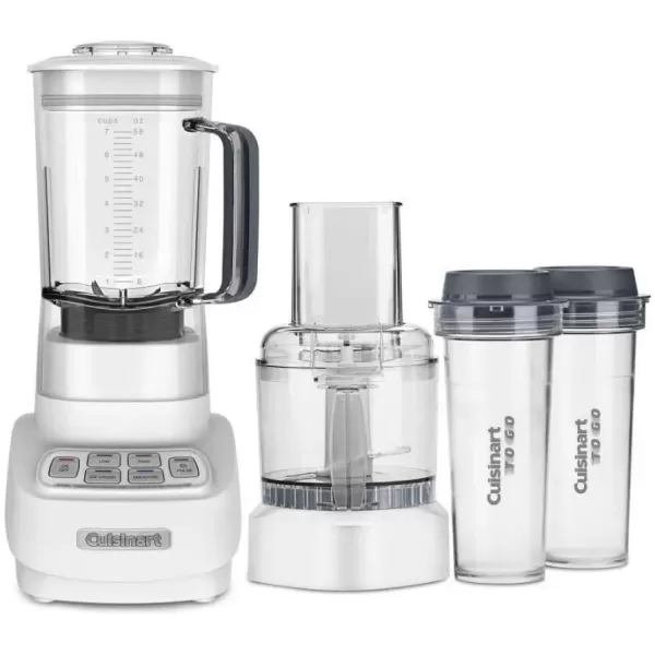 imageCuisinart BFP650 1 HP BlenderFood Processor Silver 3cupWhite