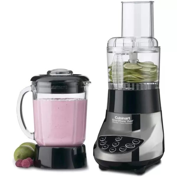 imageCuisinart BFP703BC Smart Power Duet BlenderFood Processor Brushed Chrome 3 cup count of 6Processor