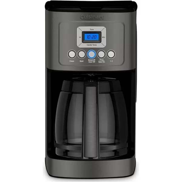 imageCuisinart Coffee Maker 14Cup Glass Carafe Fully Automatic for Brew Strength Control ampamp 14 Cup Setting Stainless Steel DCC3200P1Black Stainless Steel