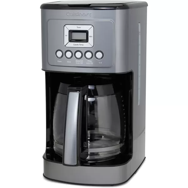 imageCuisinart Coffee Maker 14Cup Glass Carafe Fully Automatic for Brew Strength Control ampamp 14 Cup Setting Stainless Steel DCC3200P1Gunmetal