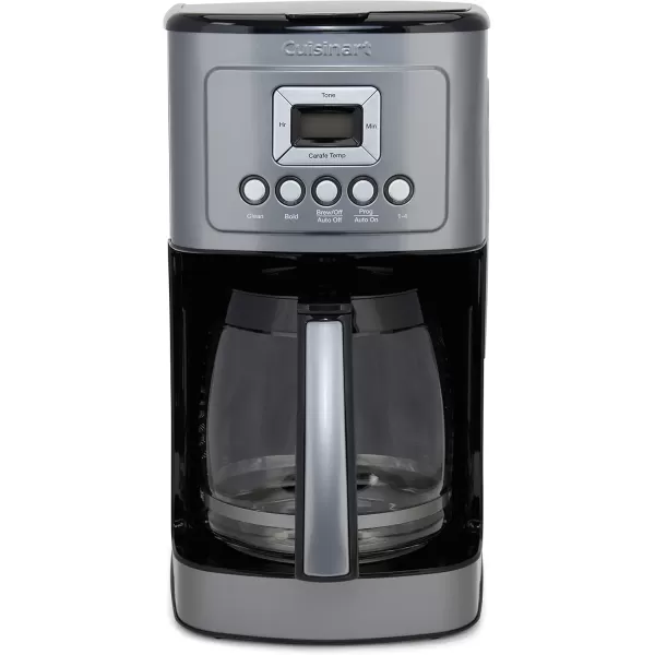 imageCuisinart Coffee Maker 14Cup Glass Carafe Fully Automatic for Brew Strength Control ampamp 14 Cup Setting Stainless Steel DCC3200P1Gunmetal