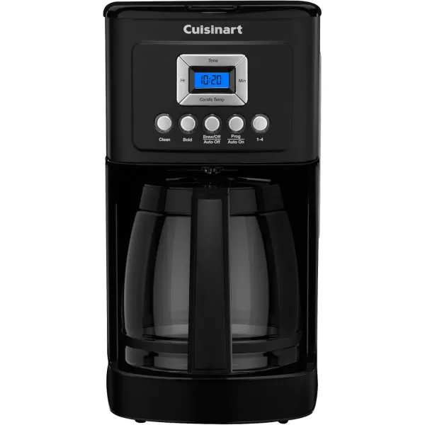 imageCuisinart Coffee Maker 14Cup Glass Carafe Fully Automatic for Brew Strength Control ampamp 14 Cup Setting Stainless Steel DCC3200P1Matte Black