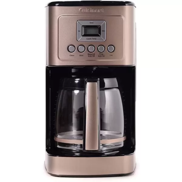 imageCuisinart Coffee Maker 14Cup Glass Carafe Fully Automatic for Brew Strength Control ampamp 14 Cup Setting Stainless Steel DCC3200P1Umber