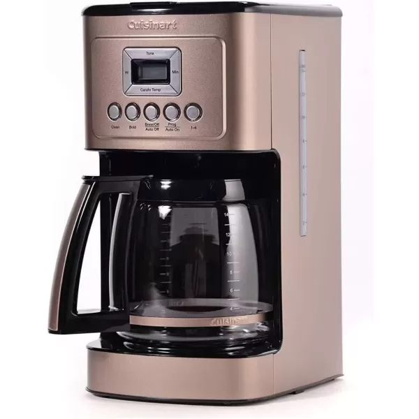imageCuisinart Coffee Maker 14Cup Glass Carafe Fully Automatic for Brew Strength Control ampamp 14 Cup Setting Stainless Steel DCC3200P1Umber
