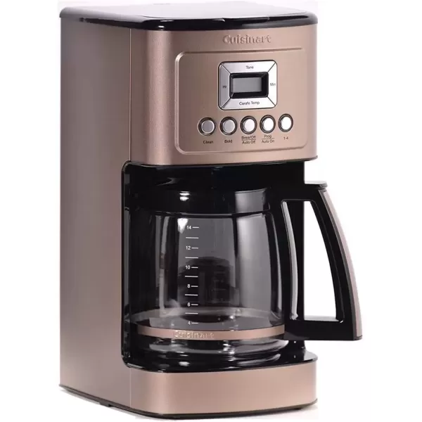 imageCuisinart Coffee Maker 14Cup Glass Carafe Fully Automatic for Brew Strength Control ampamp 14 Cup Setting Stainless Steel DCC3200P1Umber