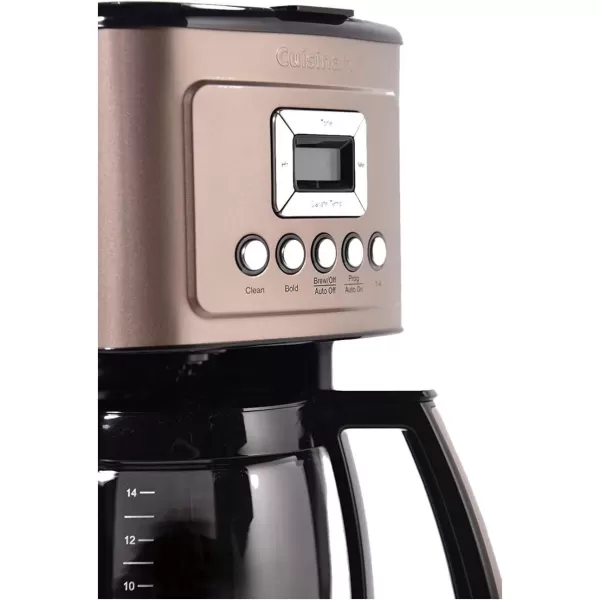 imageCuisinart Coffee Maker 14Cup Glass Carafe Fully Automatic for Brew Strength Control ampamp 14 Cup Setting Stainless Steel DCC3200P1Umber