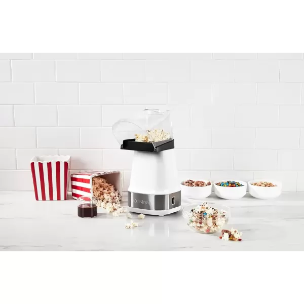 imageCuisinart EasyPop Hot Air Popcorn Maker RedEasy Pop White