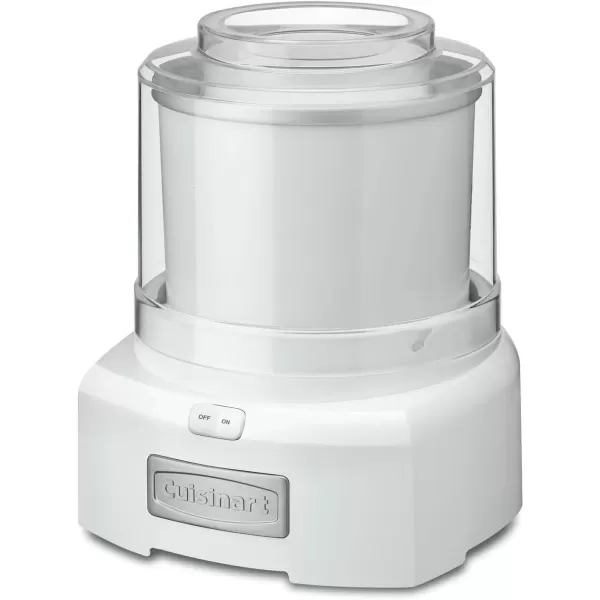imageCuisinart Ice Cream Maker Machine 15 Quart Sorbet Frozen Yogurt Maker Double Insulated White ICE21P1