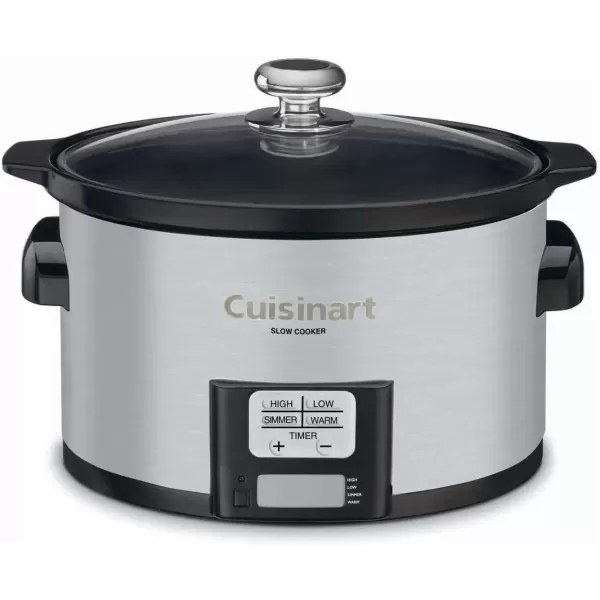 imageCuisinart MSC600 3In1 Cook Central 6Quart MultiCooker Slow Cooker BrownSaute Steamer Silver35 Quarts