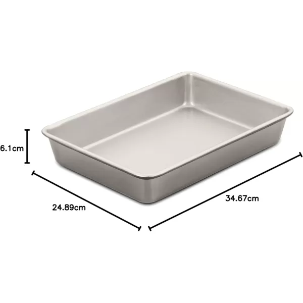 imageCuisinart 17Inch Chefs Classic Nonstick Bakeware Cookie Sheet ChampagneCake Pan