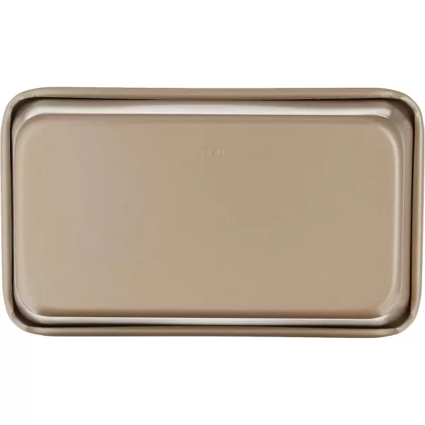 imageCuisinart 17Inch Chefs Classic Nonstick Bakeware Cookie Sheet ChampagneLoaf Pan