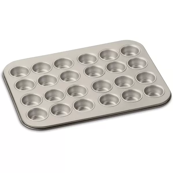 imageCuisinart 17Inch Chefs Classic Nonstick Bakeware Cookie Sheet ChampagneMini Muffin Pan