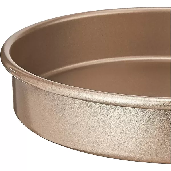 imageCuisinart 17Inch Chefs Classic Nonstick Bakeware Cookie Sheet ChampagneRound Cake Pan