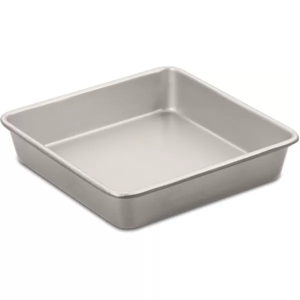 imageCuisinart 17Inch Chefs Classic Nonstick Bakeware Cookie Sheet ChampagneSquare Cake Pan