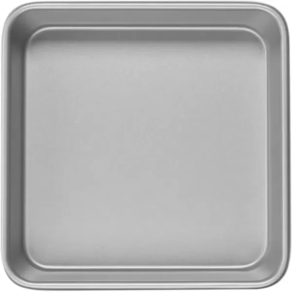 imageCuisinart 9Inch Chefs Classic Nonstick Bakeware Square Cake Pan SilverSilver