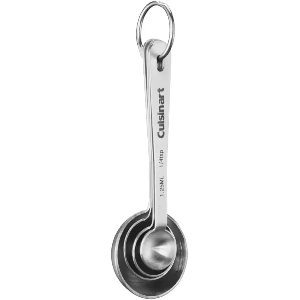 imageCuisinart CTG00SMP Stainless Steel Measuring Spoons Set of 4Silver