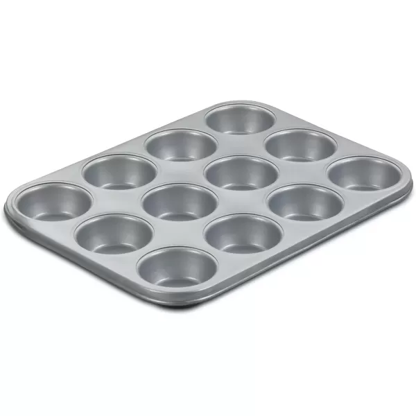 imageCuisinart Chefs Classic Nonstick Bakeware 6Cup Jumbo Muffin Pan SilverMuffin Pan