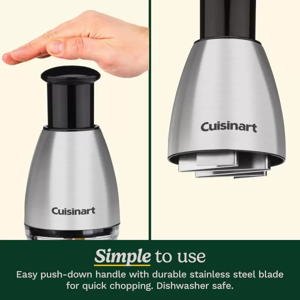 imageCuisinart Chopper Stainless SteelBlack CTG00SCHP 82quot x 39quot x 39quotBlack