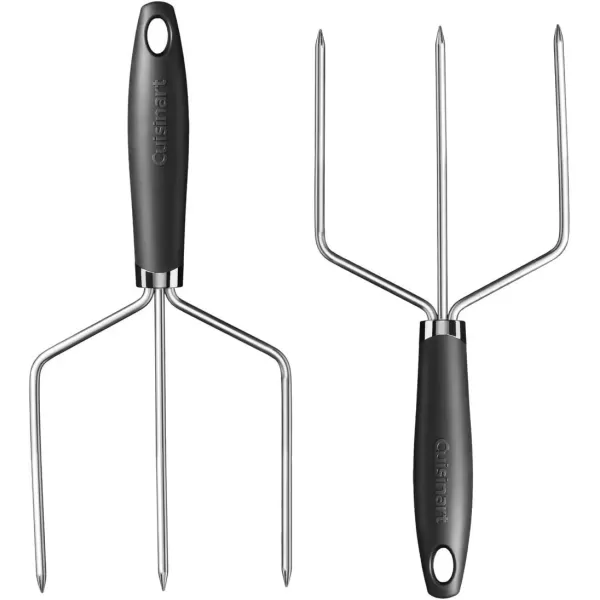 imageCuisinart Curve Handle Hand GraterBlackSilverTurkey Lifters Set of 2