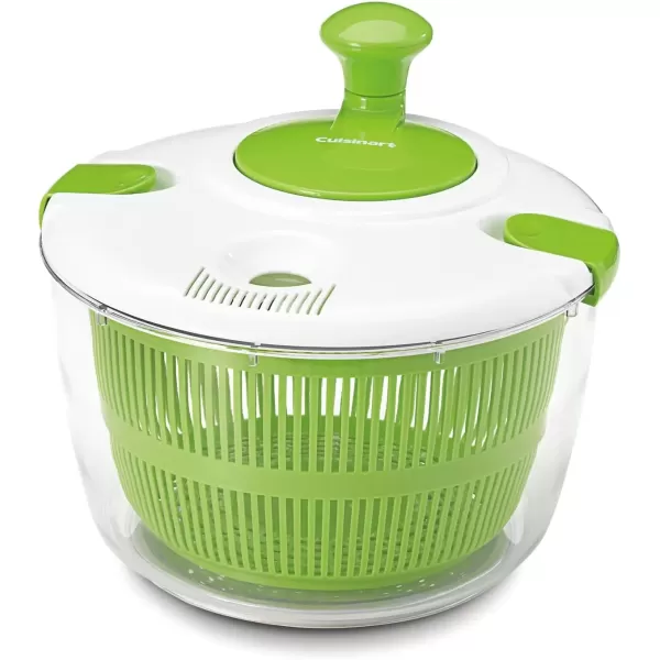 imageCuisinart Large Salad Spinner Wash Spin ampamp Dry Salad Greens Fruits ampamp Vegetables 5qt CTG00SASWhite