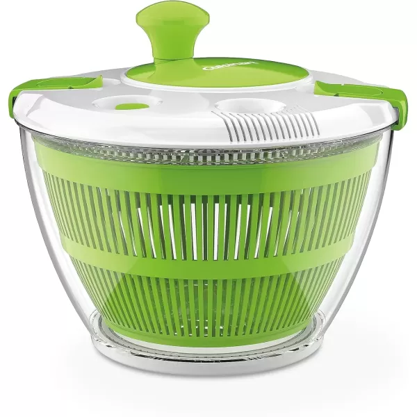 imageCuisinart Large Spin Stop Salad Spinner Wash Spin ampamp Dry Salad Greens Fruits ampamp Vegetables 5qt CTG00SAS15 QtNew