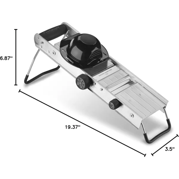 imageCuisinart Mandoline Stainless Steel 35quotL x 1937quotW x 687quotHStainless Steel