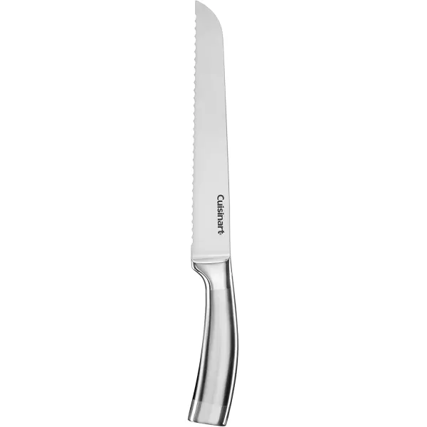 imageCUISINART Block Knife Set 15pc Cutlery Knife Set with Steel Blades for Precise Cutting  Lightweight Stainless Steel Durable ampamp Dishwasher Safe C99SS15PStainless Steel
