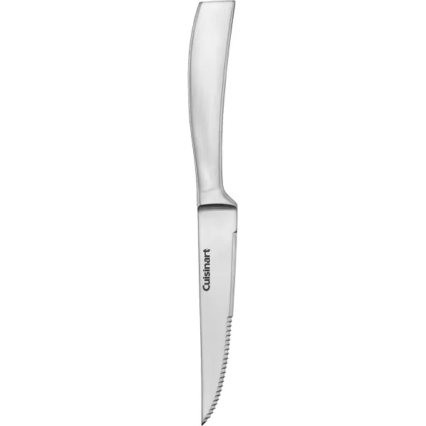 imageCUISINART Block Knife Set 15pc Cutlery Knife Set with Steel Blades for Precise Cutting  Lightweight Stainless Steel Durable ampamp Dishwasher Safe C99SS15PStainless Steel