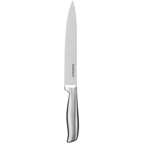 imageCUISINART Block Knife Set 17pc Cutlery Knife Set with Steel Blades for Precise Cutting Lightweight Stainless Steel Durable ampamp Dishwasher Safe C77SS17P15Piece