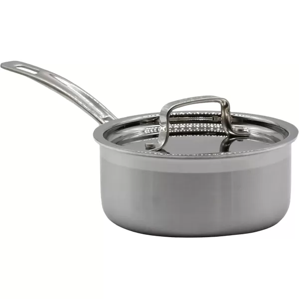 imageCuisinart 12 Piece Cookware Set MultiClad Pro Triple Ply Silver MCP12N15Piece