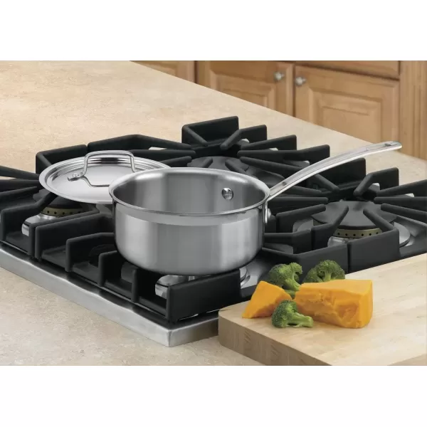 imageCuisinart 8913 13Piece Cookware Set ProfessionalSeries Stainless SteelSaucepan