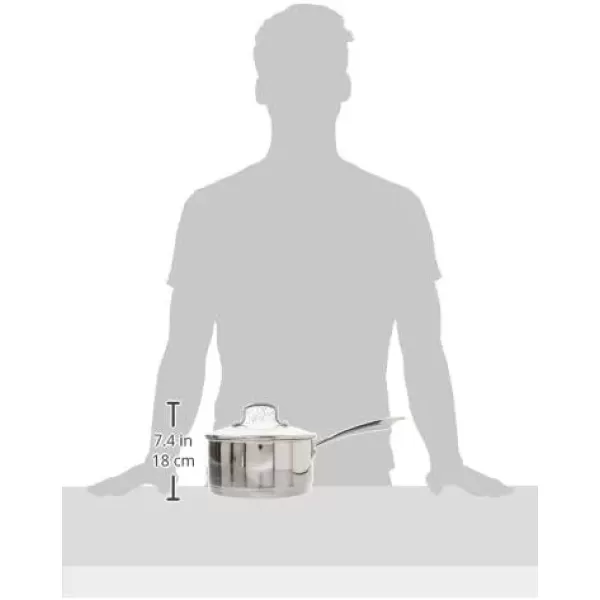imageCuisinart 8913 13Piece Cookware Set ProfessionalSeries Stainless SteelSaucepan