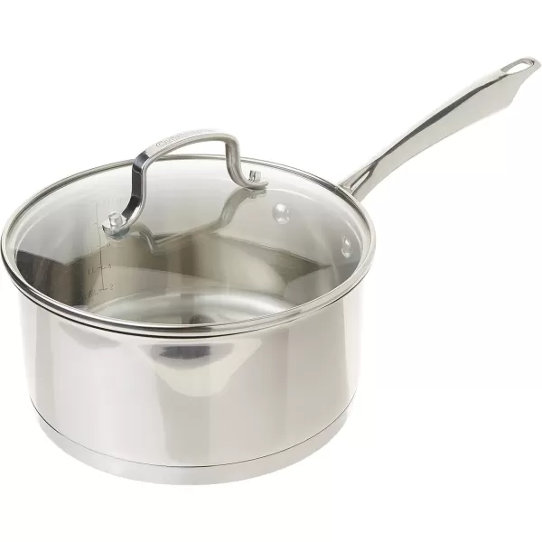 imageCuisinart 8913 13Piece Cookware Set ProfessionalSeries Stainless SteelSaucepan
