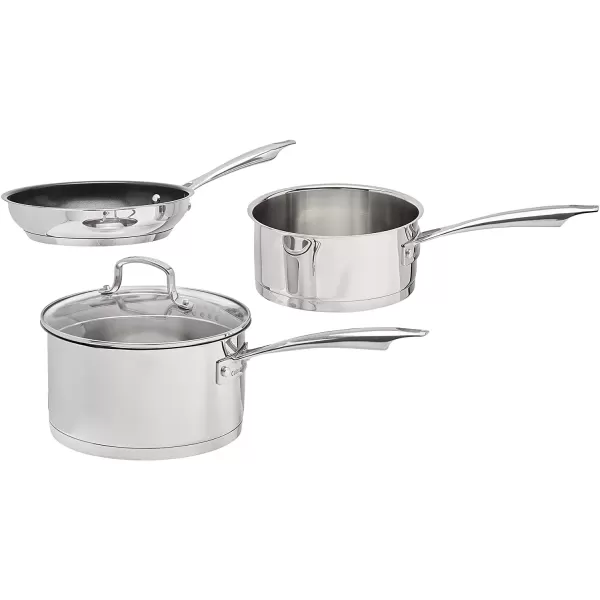 imageCuisinart 8913 13Piece Cookware Set ProfessionalSeries Stainless SteelStainless