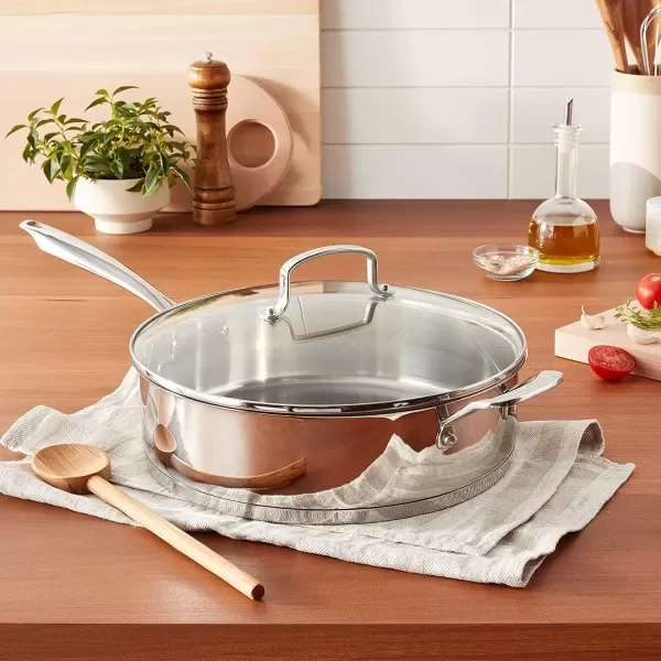 imageCuisinart 8913 13Piece Cookware Set ProfessionalSeries Stainless SteelStainless
