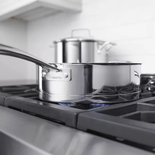 imageCuisinart 8913 13Piece Cookware Set ProfessionalSeries Stainless SteelStainless