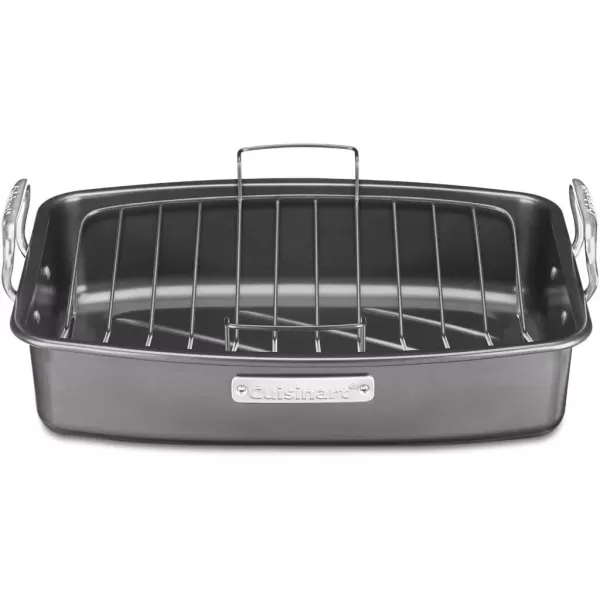 imageCuisinart ASR1713V Ovenware Classic Collection 17by13Inch Roaster with Removable RackSilver