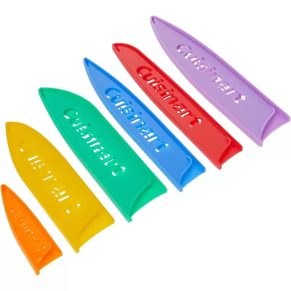 imageCuisinart C5512PR1 12Piece Printed Color Knife Set with Blade Guards Multicolored