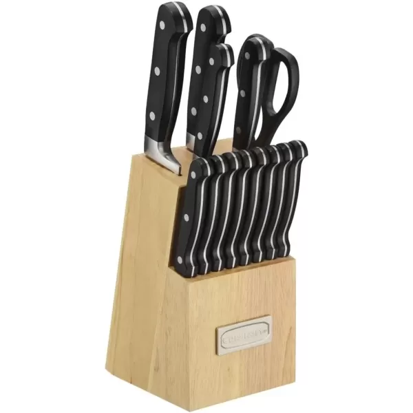 imageCuisinart C55TR14PCB Advantage Cutlery 14Piece Triple Rivet Knife Block Set
