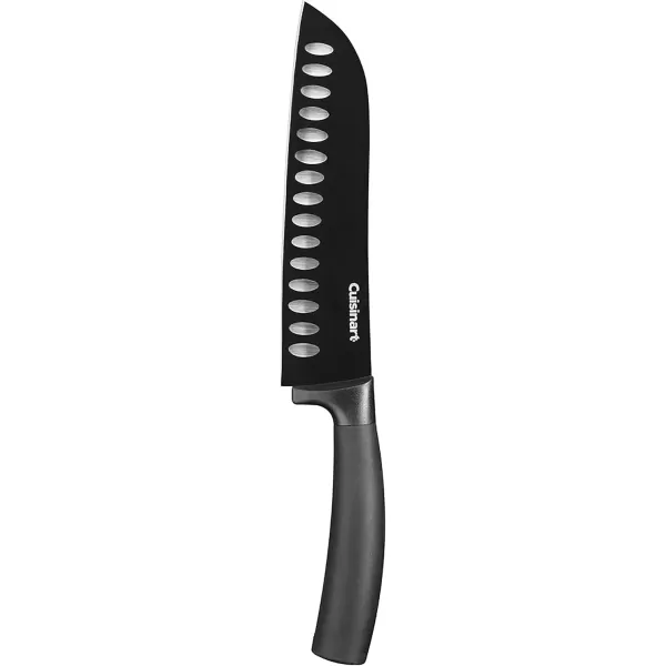 imageCuisinart C77NS7P Classic Nonstick Edge Collection 7Piece Cutlery Knife Set with Acrylic Stand Black7