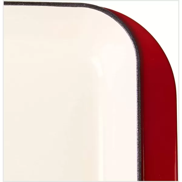imageCuisinart CI113624CR Chefs Classic Enameled Cast Iron 14Inch RoastingLasagna Pan Cardinal Red