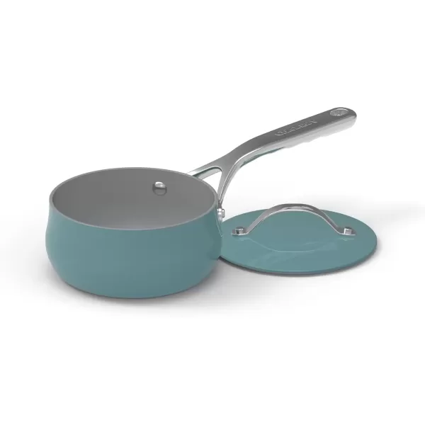 imageCuisinart Culinary Collection Nonstick 1 Qt Saucepan  Cover SapphireTeal