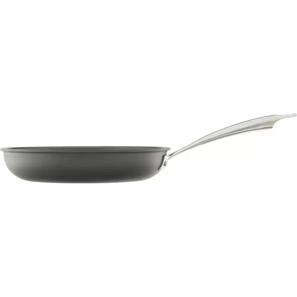 imageCuisinart DSA2220 Anodized Nonstick 8Inch BlackStainless Steel DishwasherSafeHard Open SkilletOpen Skillet