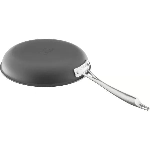 imageCuisinart DSA2220 Anodized Nonstick 8Inch BlackStainless Steel DishwasherSafeHard Open SkilletOpen Skillet