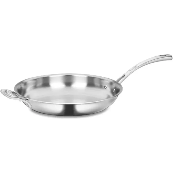imageCuisinart French Classic TriPly Stainless 10Inch Nonstick Crepe Pan12Inch