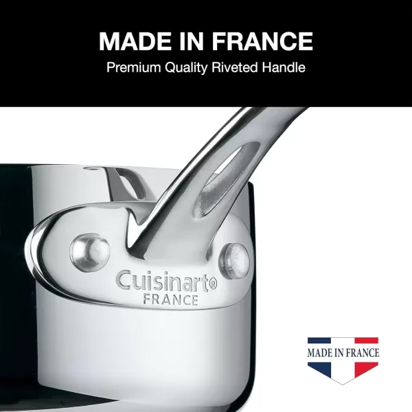 imageCuisinart French Classic TriPly Stainless 10Piece Cookware Set Silver
