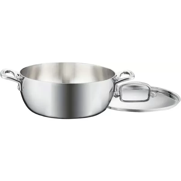 imageCuisinart French Classic TriPly Stainless 45Quart Dutch Oven with CoverStainless Steel