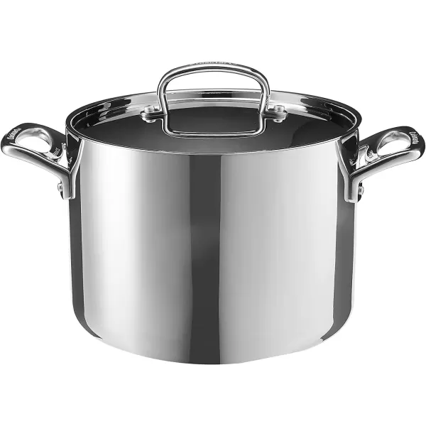 imageCuisinart French Classic TriPly Stainless 6Quart Stockpot with CoverSilver